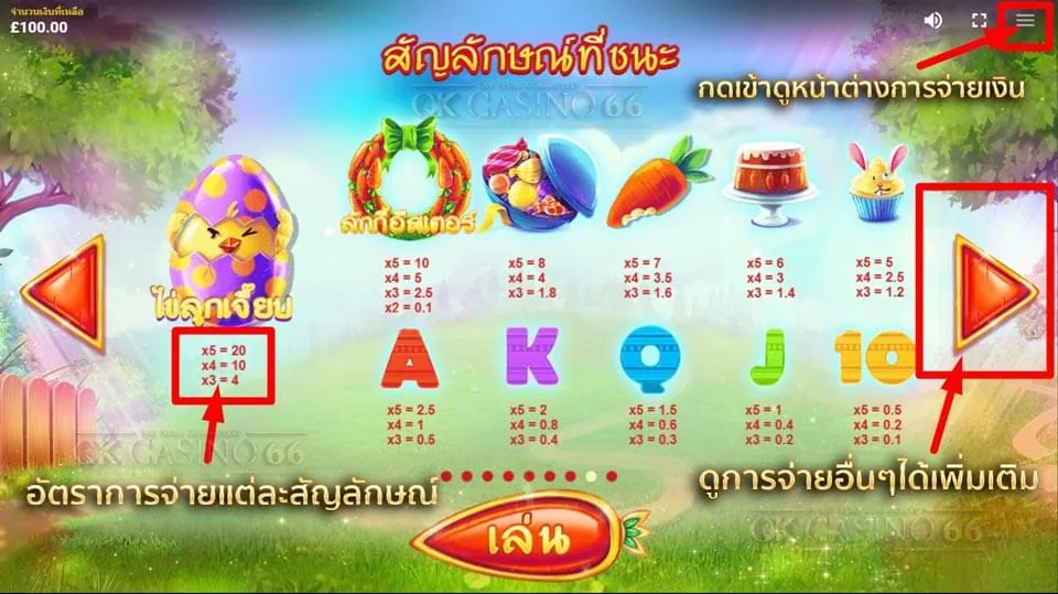 PG SLOT ตารางการจ่ายเงินเกมสล็อต (PayTables) รู้ไว้ทำเงินได้ชัวร์ วิธีเข้าดูและอ่านตารางการจ่ายเงินเกมสล็อต